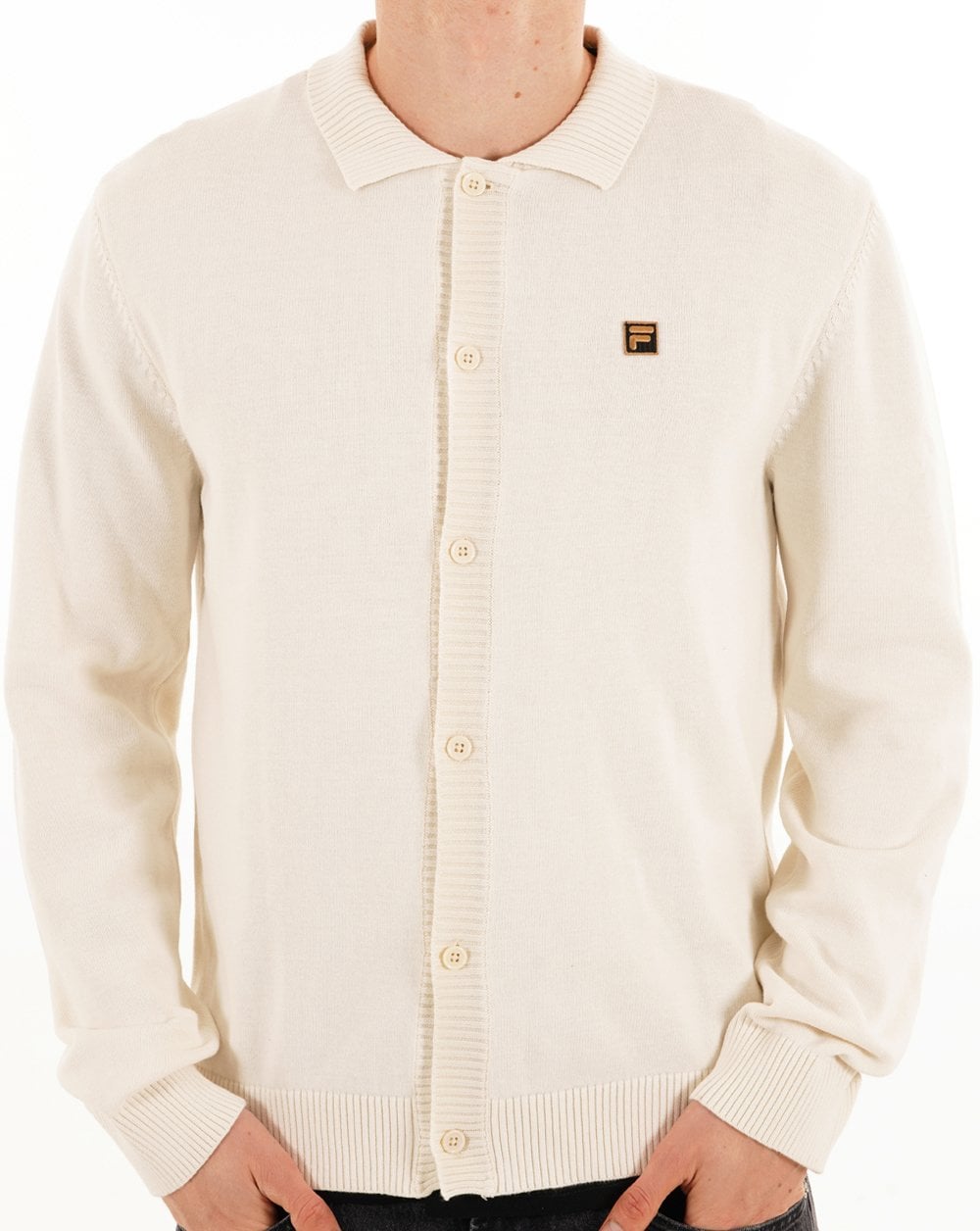 Fila Gold Knitted Cardigan Gardenia