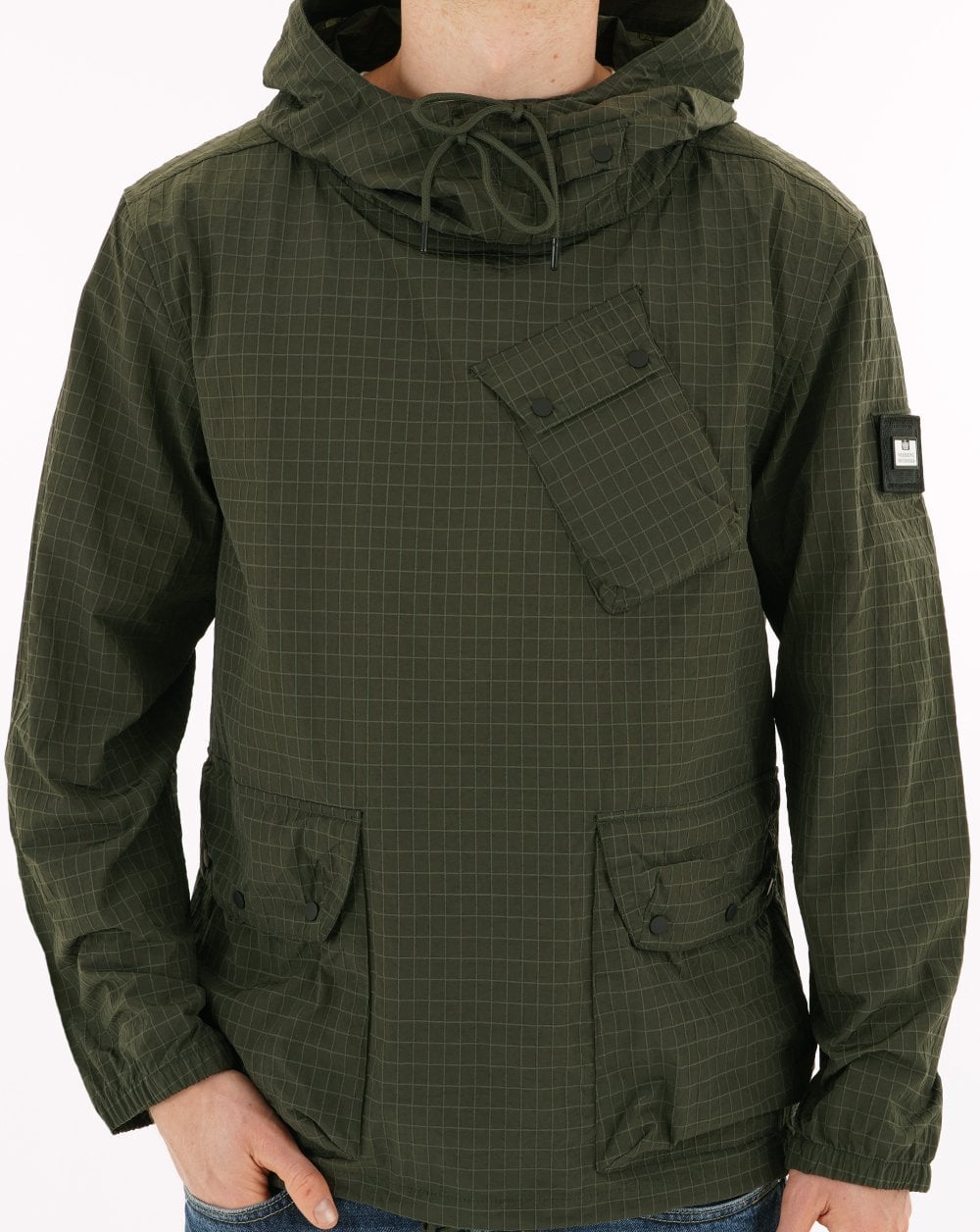 Weekend Offender Grohl Overhead Jacket Dark Green