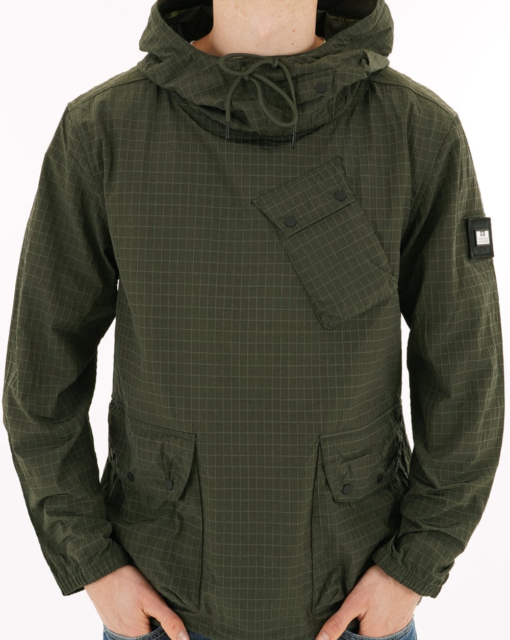Weekend Offender Grohl Overhead Jacket Dark Green