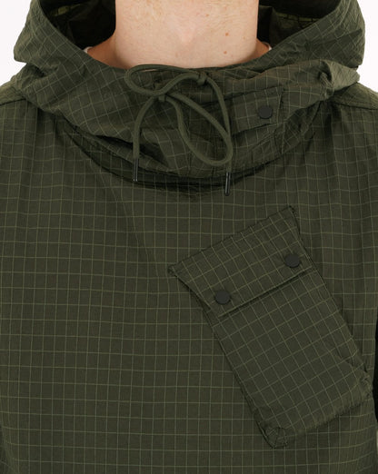 Weekend Offender Grohl Overhead Jacket Dark Green