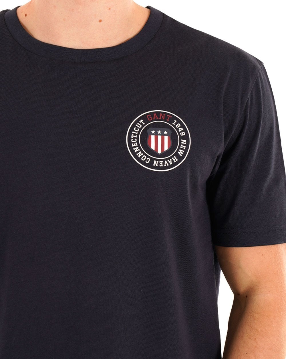 Gant Graphic T-shirt Navy Blue