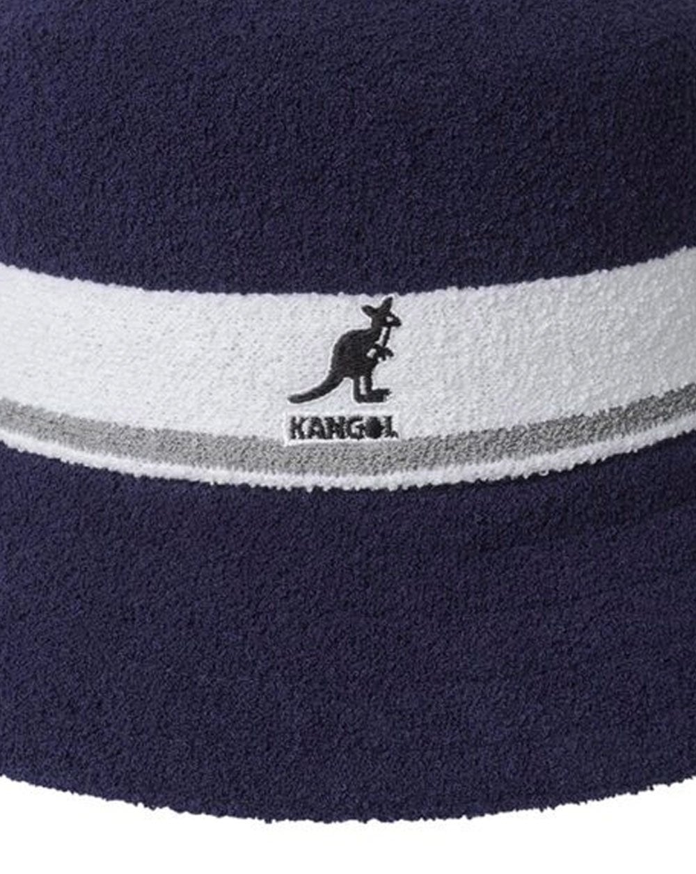 Kangol Bermuda Stripe Bucket Hat Navy