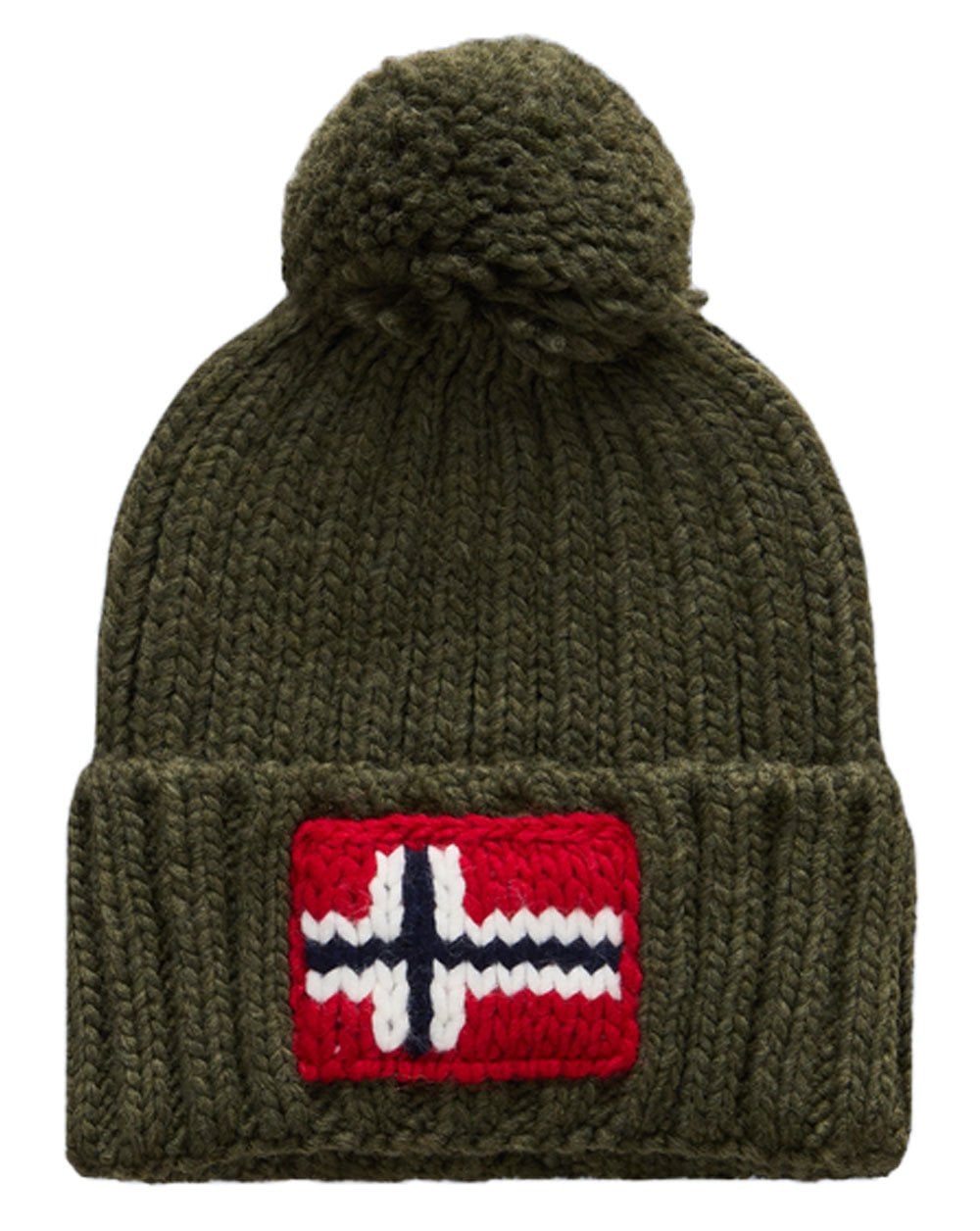 Napapijri Semiury Bobble Hat Tea Leaf