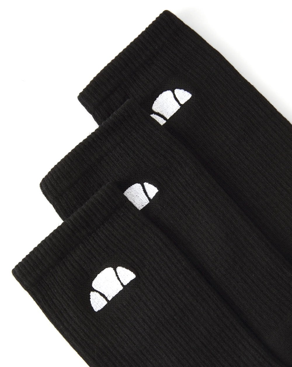 Ellesse Alacre Crew Socks 3 Pack Black