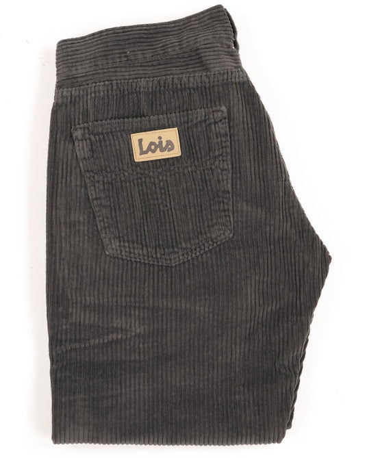 Lois Dallas Jumbo Cords Charcoal