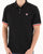 Fila Vintage Zev Polo Shirt Black