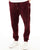 Fila Vintage Eddie Velour Track Pants Burgundy