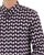 Ben Sherman Geometric Print Shirt Wine