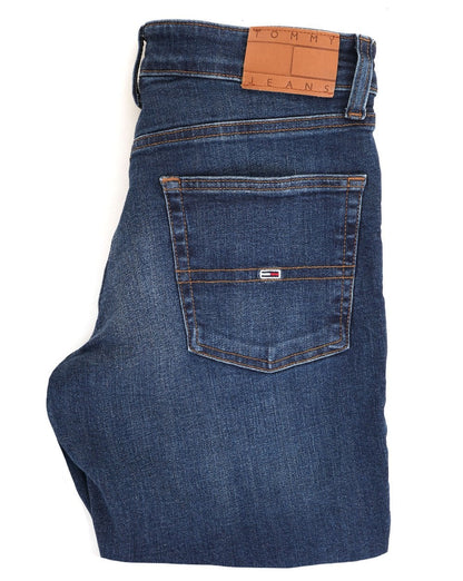 Tommy Jeans Scanton Whiskered Slim Jeans Denim Dark