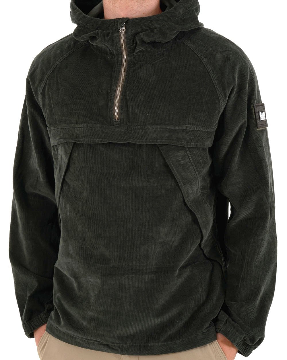 Weekend Offender Wynwood Cord Overhead Dark Green