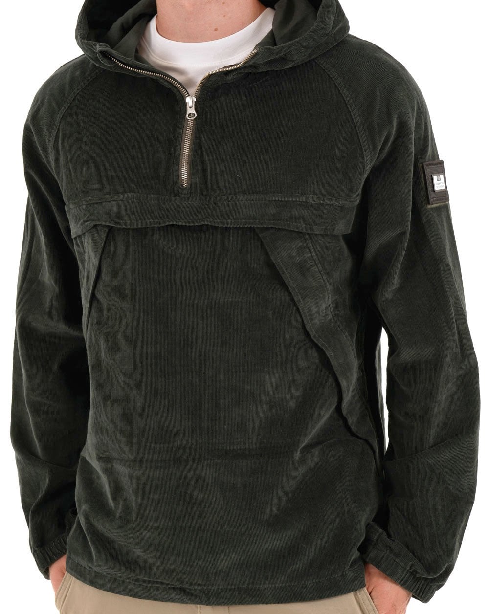 Weekend Offender Wynwood Cord Overhead Dark Green