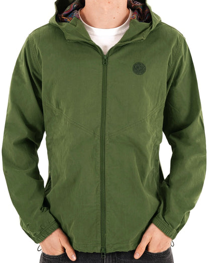 Pretty Green Feltham Hooded Jacket Khaki