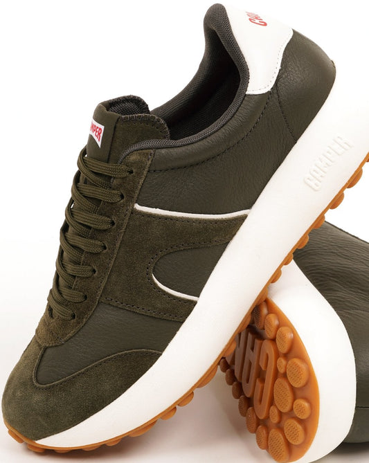 Camper Pelotas Athens Trainers Dark Green