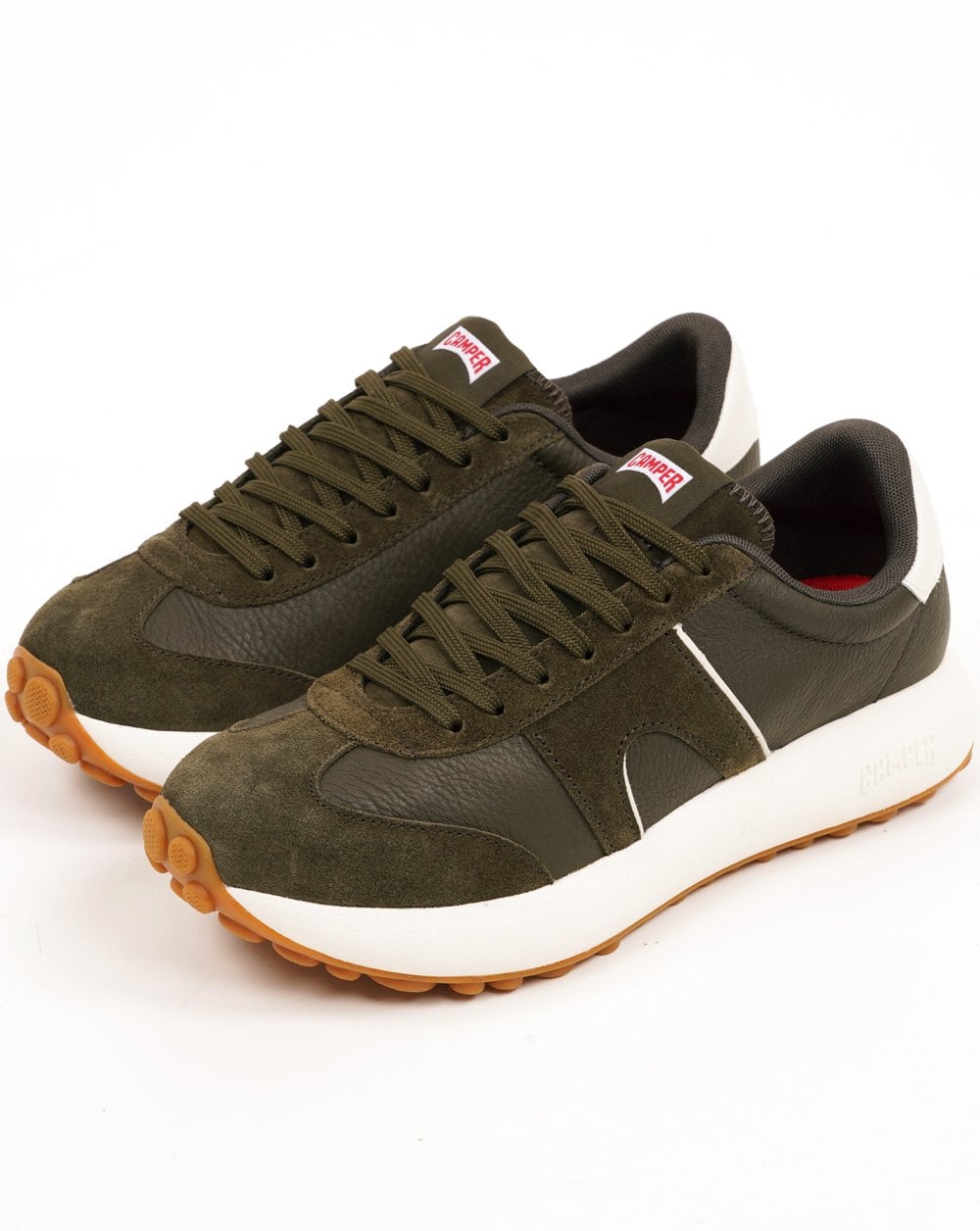 Camper Pelotas Athens Trainers Dark Green