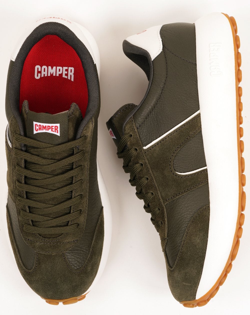 Camper Pelotas Athens Trainers Dark Green