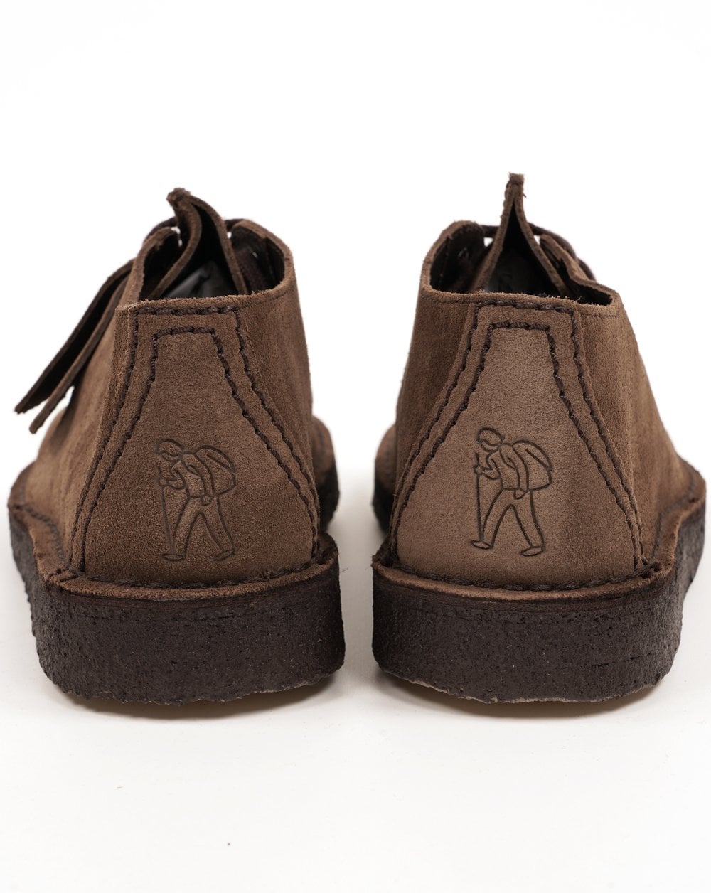 Clarks Originals Desert Trek Shoes Brown Suede