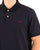 Gant Contrast Collar Polo Shirt Navy Blue