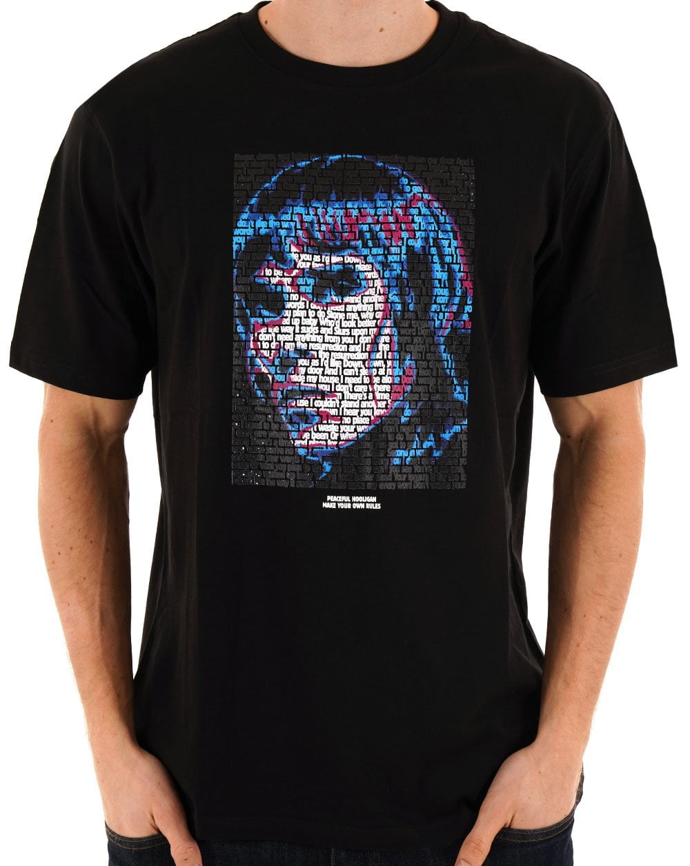 Peaceful Hooligan Resurrection T Shirt Black