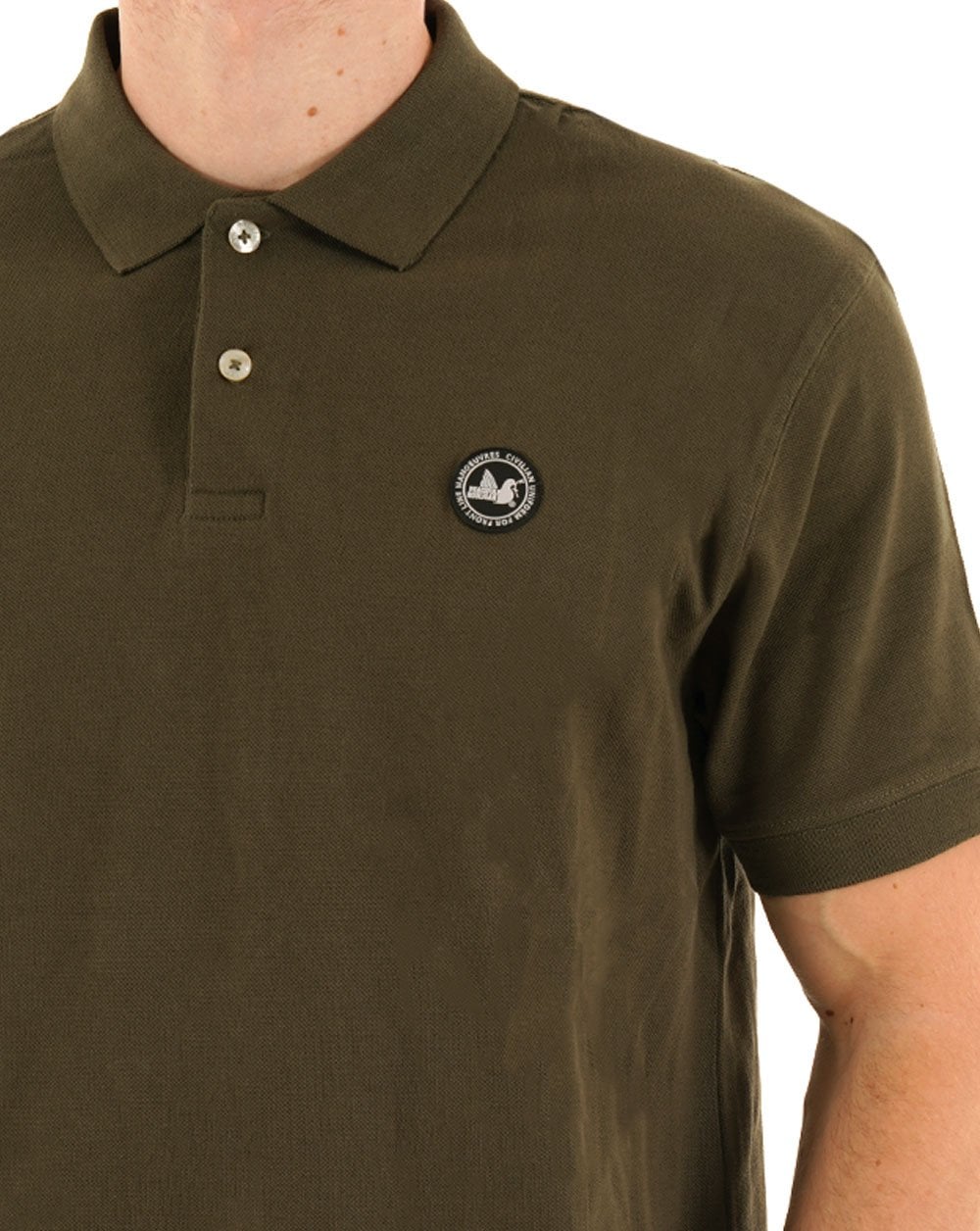 Peaceful Hooligan Cash Polo Olive