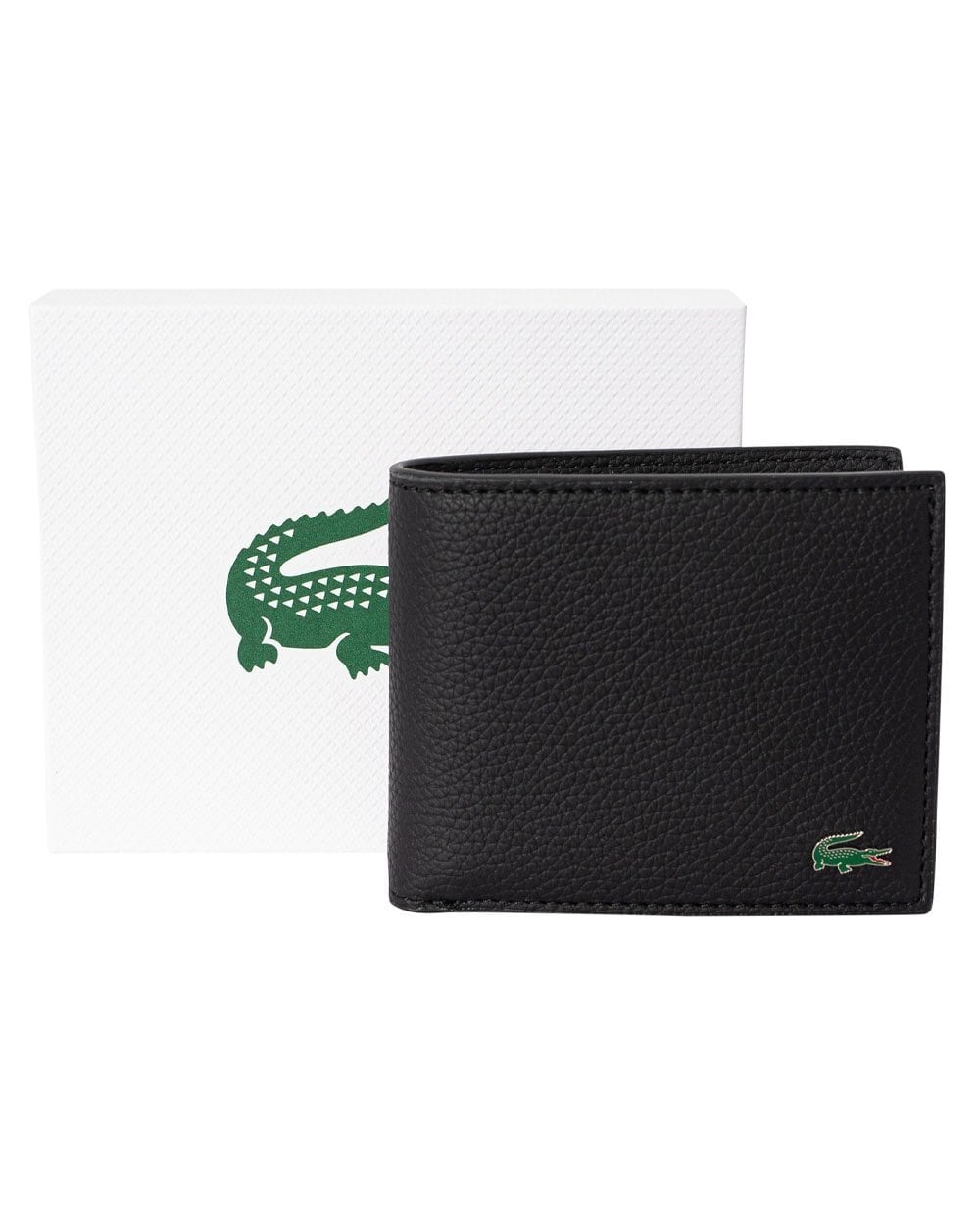 Lacoste Billfold Coin Wallet Black