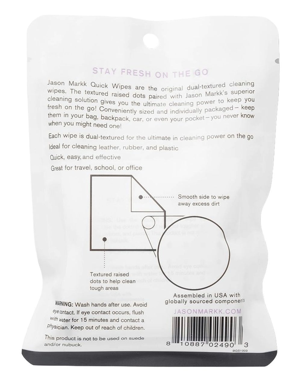 Jason Markk Quick Wipes