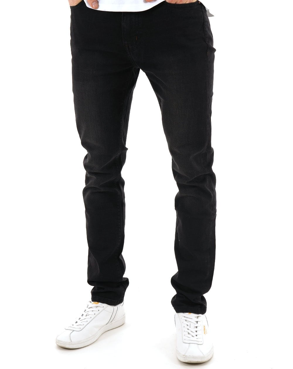 Mish Mash Slim Fit Jean Black