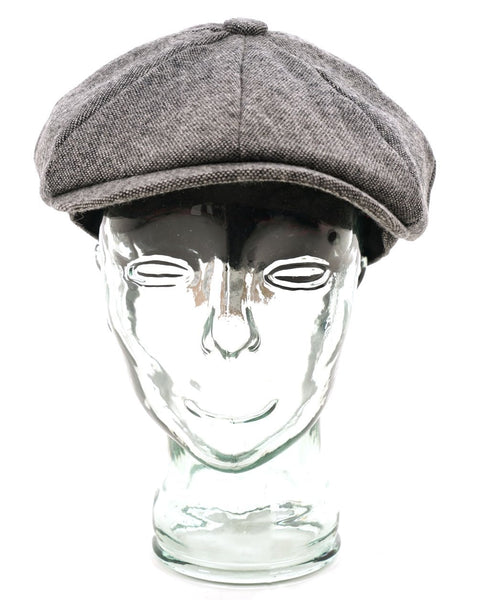 Heritage Traditions Baker Boy Cap Grey Twill