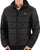 Lacoste Water Repellent Quilted Puffer Jacket Black