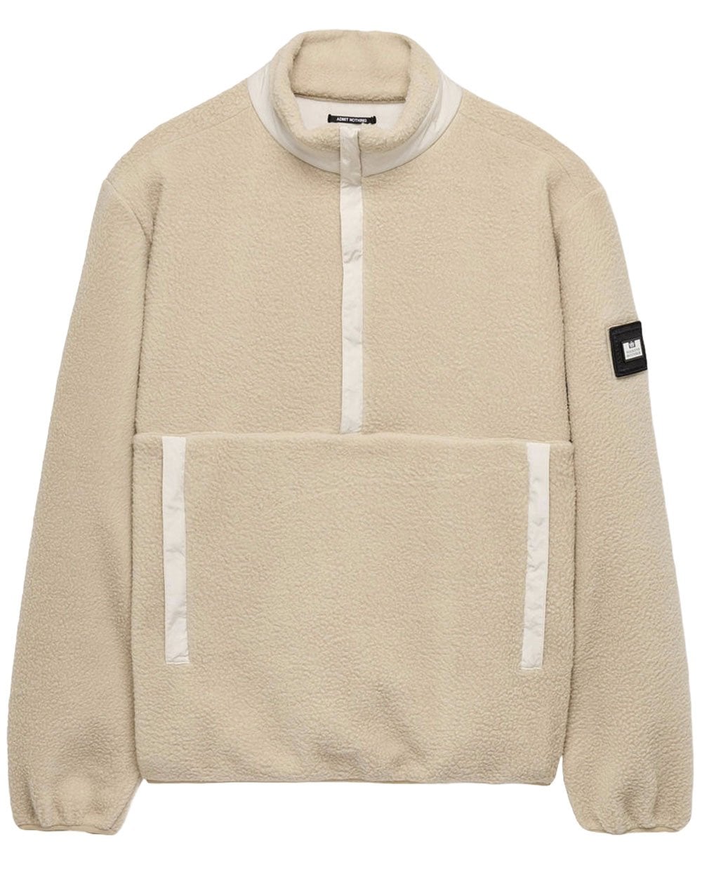Weekend Offender Quarter Zip Sherpa Fleece Calcium