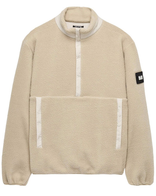 Weekend Offender Quarter Zip Sherpa Fleece Calcium