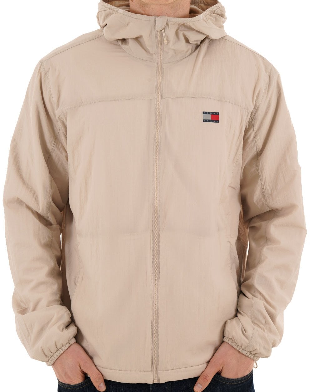 Tommy Jeans Fleece Chicago Jacket Sand