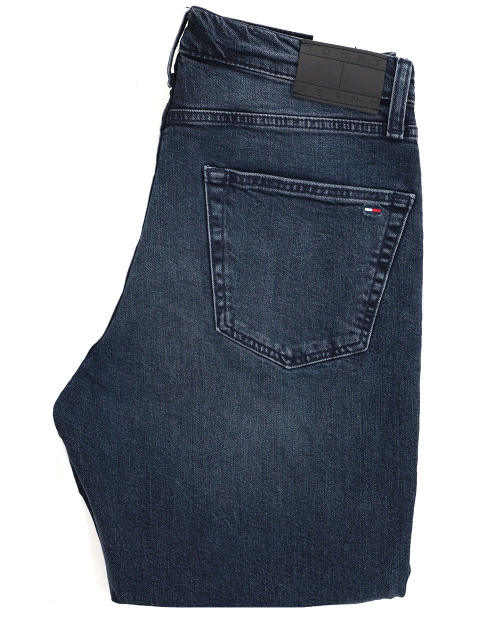 Tommy Jeans Ryan Slim Straight Fit Jeans Denim Blue Black