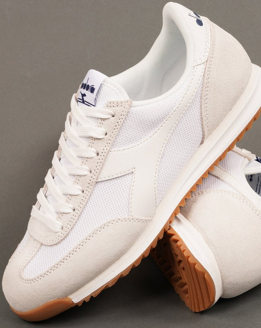 Diadora Cross Trainers White/White/Blue Nights