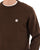 Pretty Green Merino Blend Crew Knit Brown