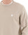 Pretty Green Merino Blend Crew Knit Stone