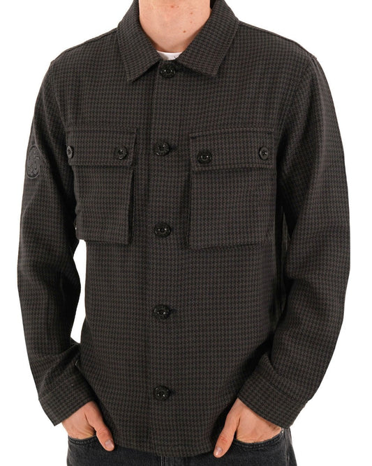 Pretty Green Kilburn Overshirt Black