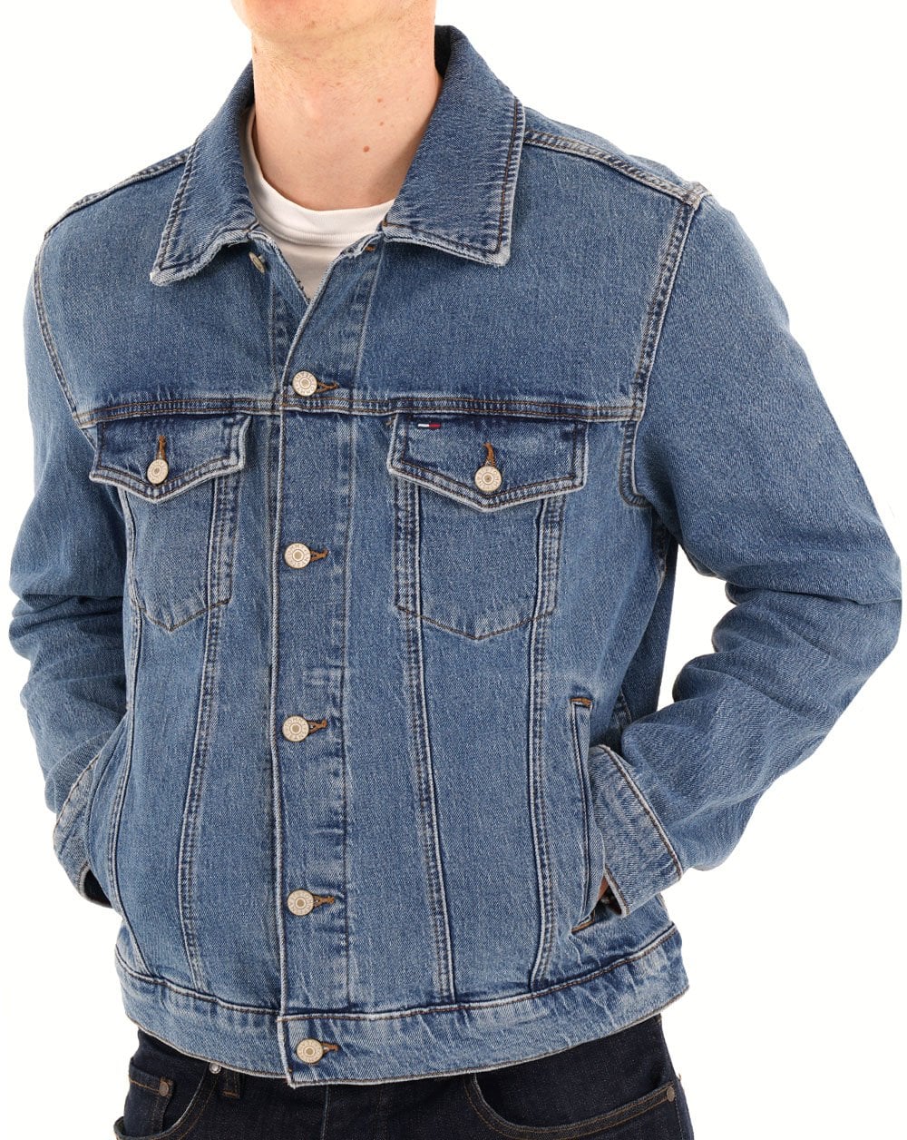 Tommy Jeans Ryan Trucker Jacket Denim Medium