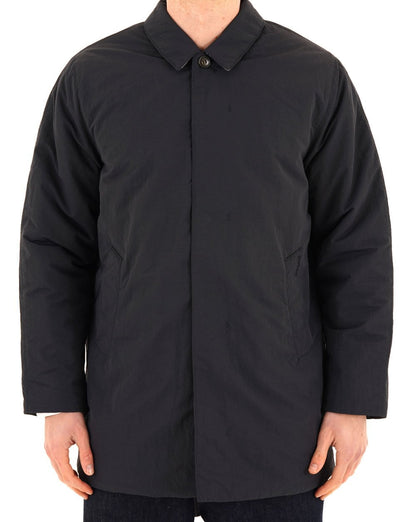 Barbour Lorden Quilted Showerproof Mac Dark Navy