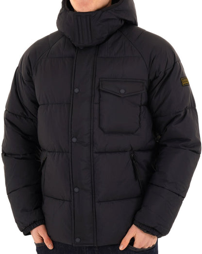 Barbour International Haze Puffer Jacket Navy