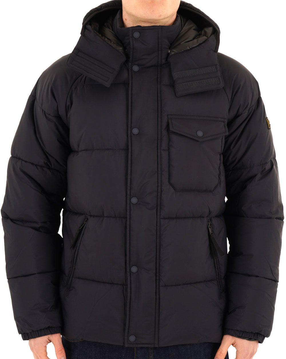Barbour International Haze Puffer Jacket Navy