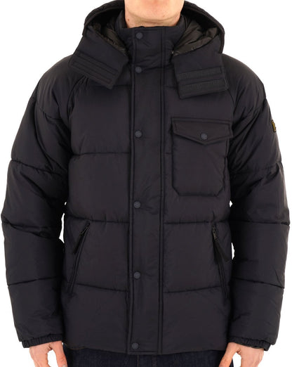 Barbour International Haze Puffer Jacket Navy