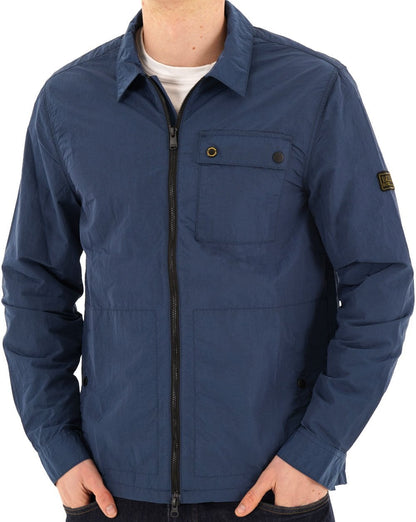 Barbour International Inline Overshirt Insignia Blue