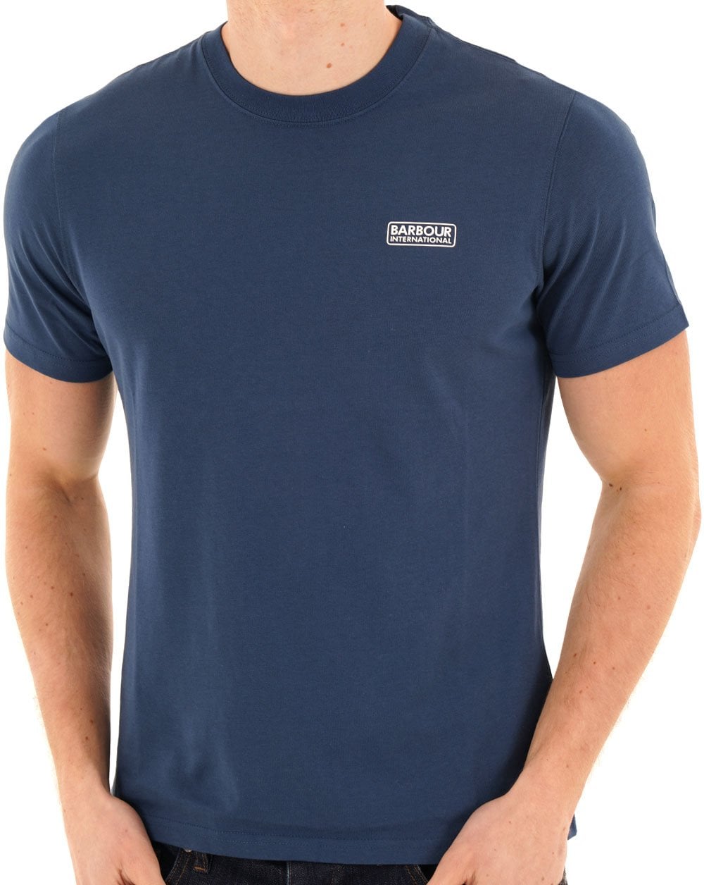 Barbour International Small Logo T-shirt Insignia Blue