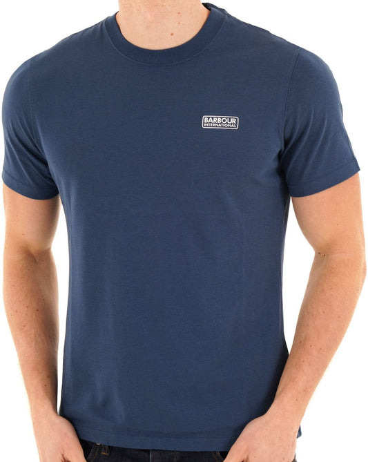 Barbour International Small Logo T-shirt Insignia Blue