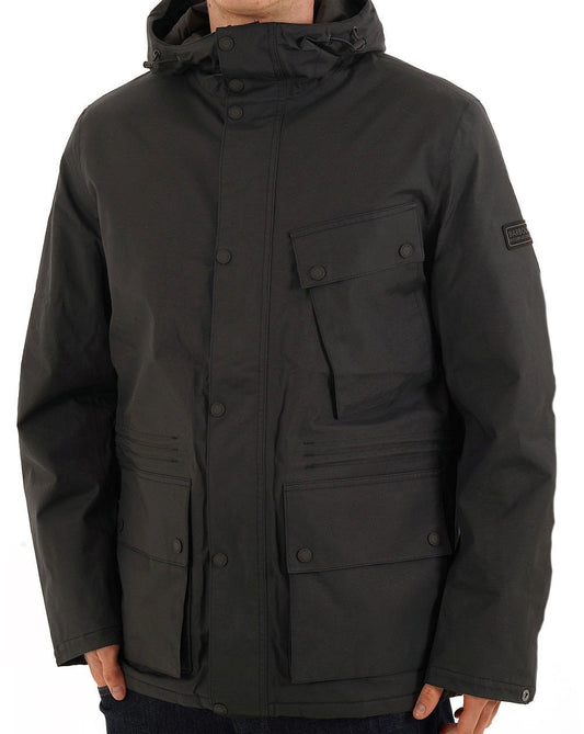Barbour International Endley Waterproof Jacket Black