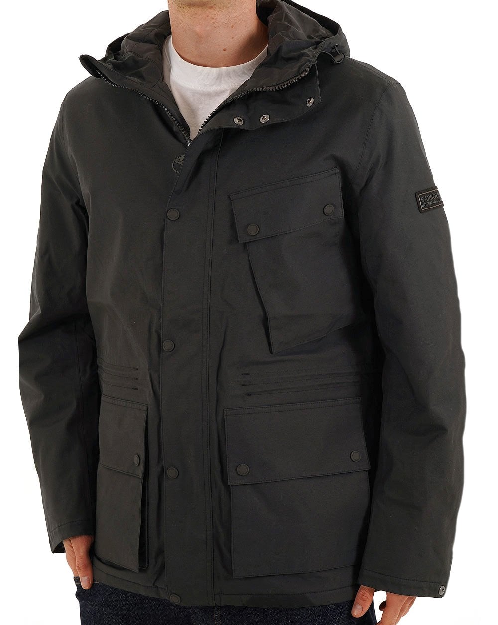 Barbour International Endley Waterproof Jacket Black