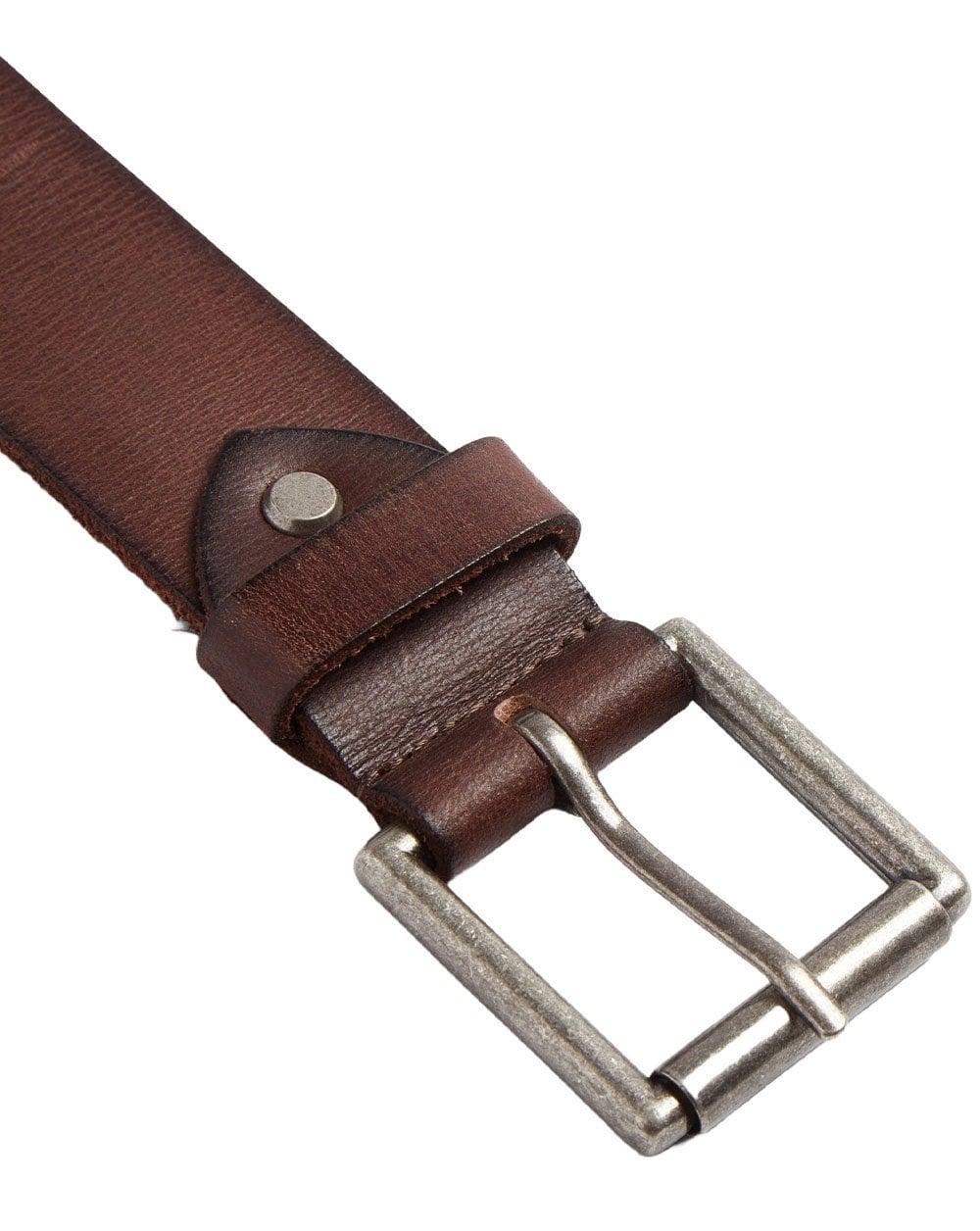 80s Casual Classics Bronson Leather Belt Brown