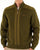 Fila Gold Zip Through Knit Dark Olive