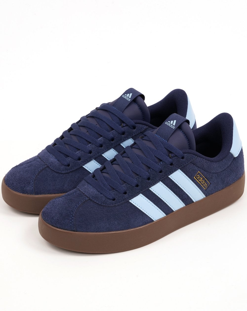 Adidas VL Court Trainers Navy Sky