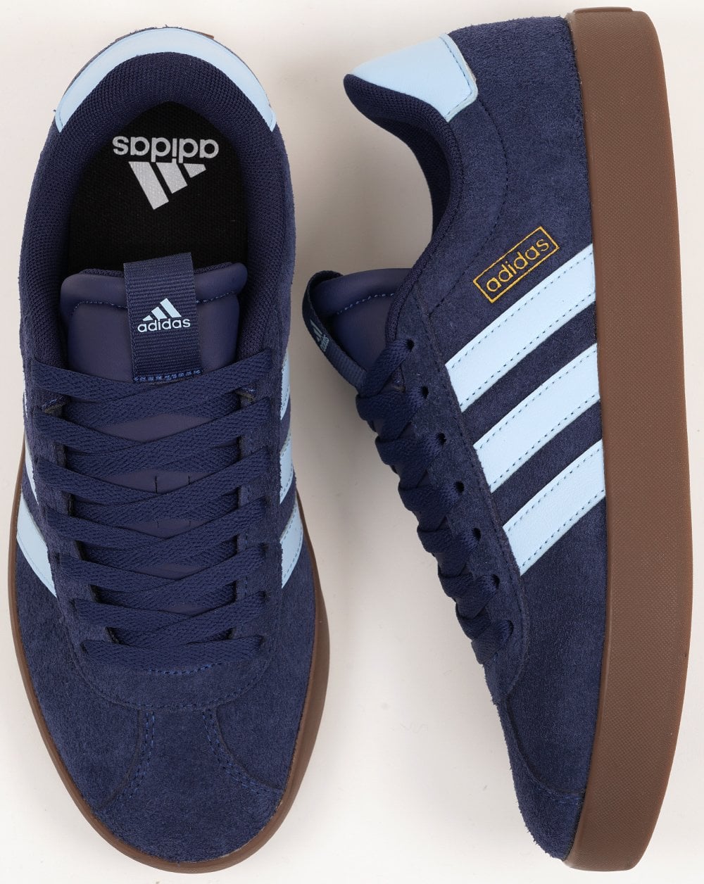 Adidas VL Court Trainers Navy Sky